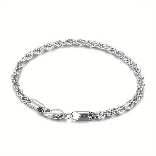 Rope chain stainless steel 5mm