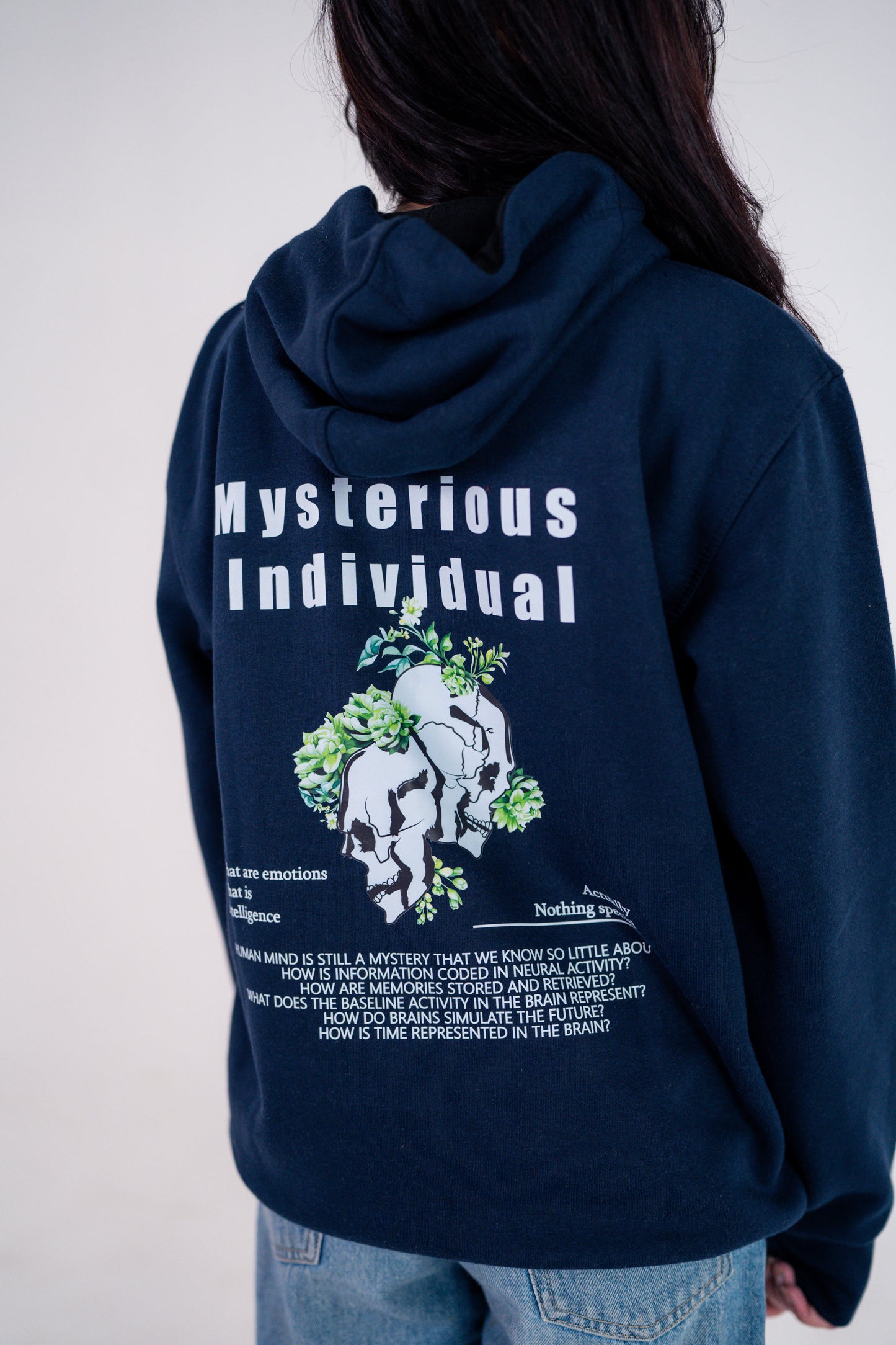 Cerebrum blue hoodie