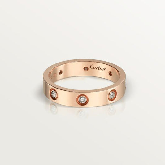 RoseGold diamond ring